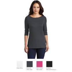 District Womens Perfect Weight 3/4-Sleeve Tee