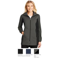 Port Authority Ladies Active Hooded Soft Shell Jacket