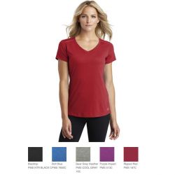 OGIO ENDURANCE Ladies Peak V-Neck Tee