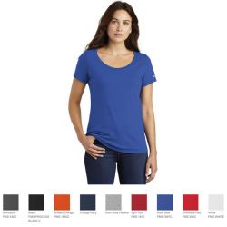 Nike Ladies Core Cotton Scoop Neck Tee