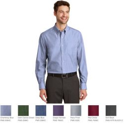 Port Authority Crosshatch Easy Care Shirt