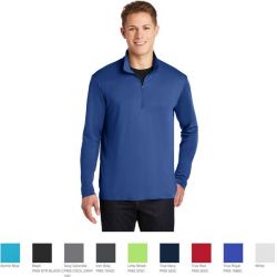 Sport-Tek Mens PosiCharge Competitor 1/4-Zip Pullover Sweatshirt
