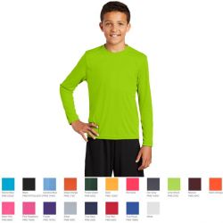 Sport-Tek Youth Long Sleeve PosiCharge Competitor Tee