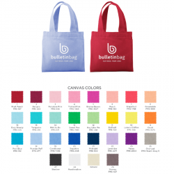 Colored Cotton Gift Bag