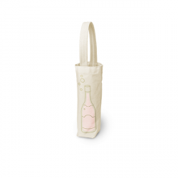 Natural Cotton Single Bottle Bag