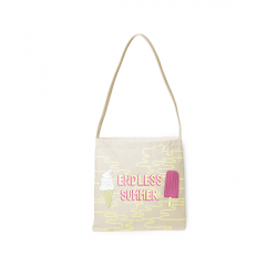 Natural Cotton Crossbody Bag