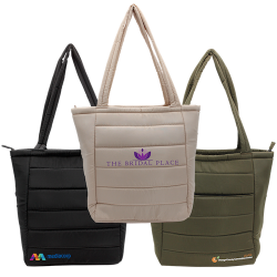 Recycled Puffer Shoulder Bag
