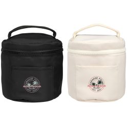Round Travel Bag with Divider