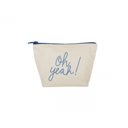 Natural Cotton Makeup Pouch