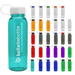 Traditional Water Bottle with Tethered Lid