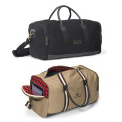 Cotton Duffel with Tablet Pocket