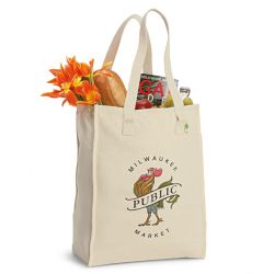 Full Sized Recycled Cotton Market Bag