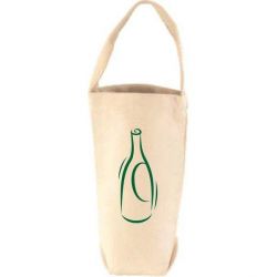 Single Canvas Wine Tote
