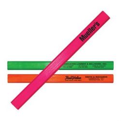 Fluorescent Finish Carpenter Pencil