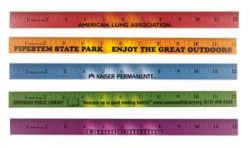 12" Mood Wood Ruler (Spot Color)