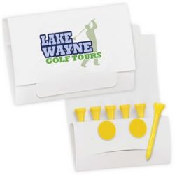 6-2 Golf Tee Packet - Value Pak-2-1/8&quot; Tees