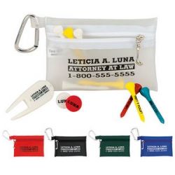 Champion Golf Zipper Pack w/2 3/4&quot; Tees Value Pak