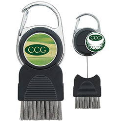 Good Value Golf Club Brush w/Ball Marker
