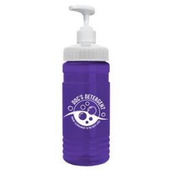 20 oz. Transparent Bottle with Pump Lid