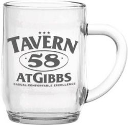 10 Oz. Haworth Glass Coffee Mug