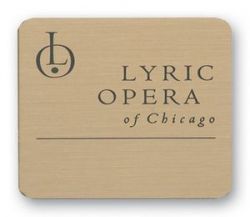 Brass Badge Screened logo (6-10 Square Inches)