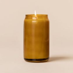 Beer Can Glass Candle - Direct Print