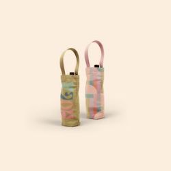 Full Color Cotton Single Bottle Bag