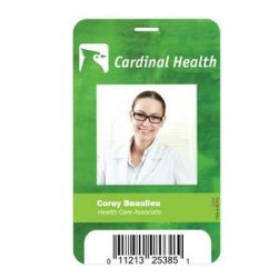 Plastic Identification Badge - 3 5/8"x5 1/2"