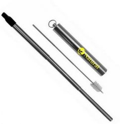 Telescopic Stainless Steel Straw In Aluminum Case